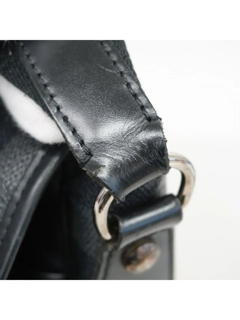 Louis Vuitton Shoulder Bag Damier Graphite Daniel MM Black Gray